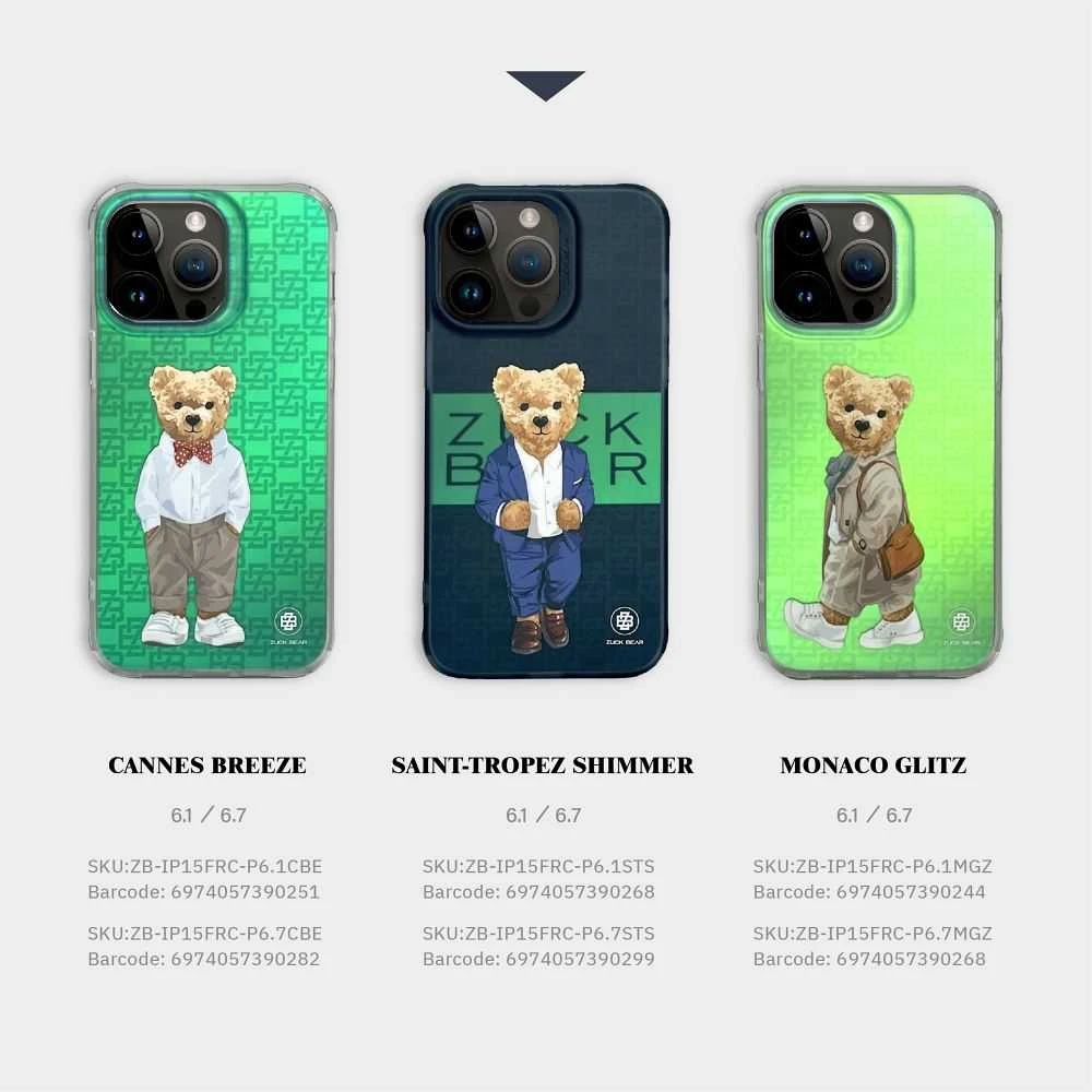 ZUCK BEAR dėklas LONDON CLASSIC, skirtas IPHONE 15 Pro Max westminster ace