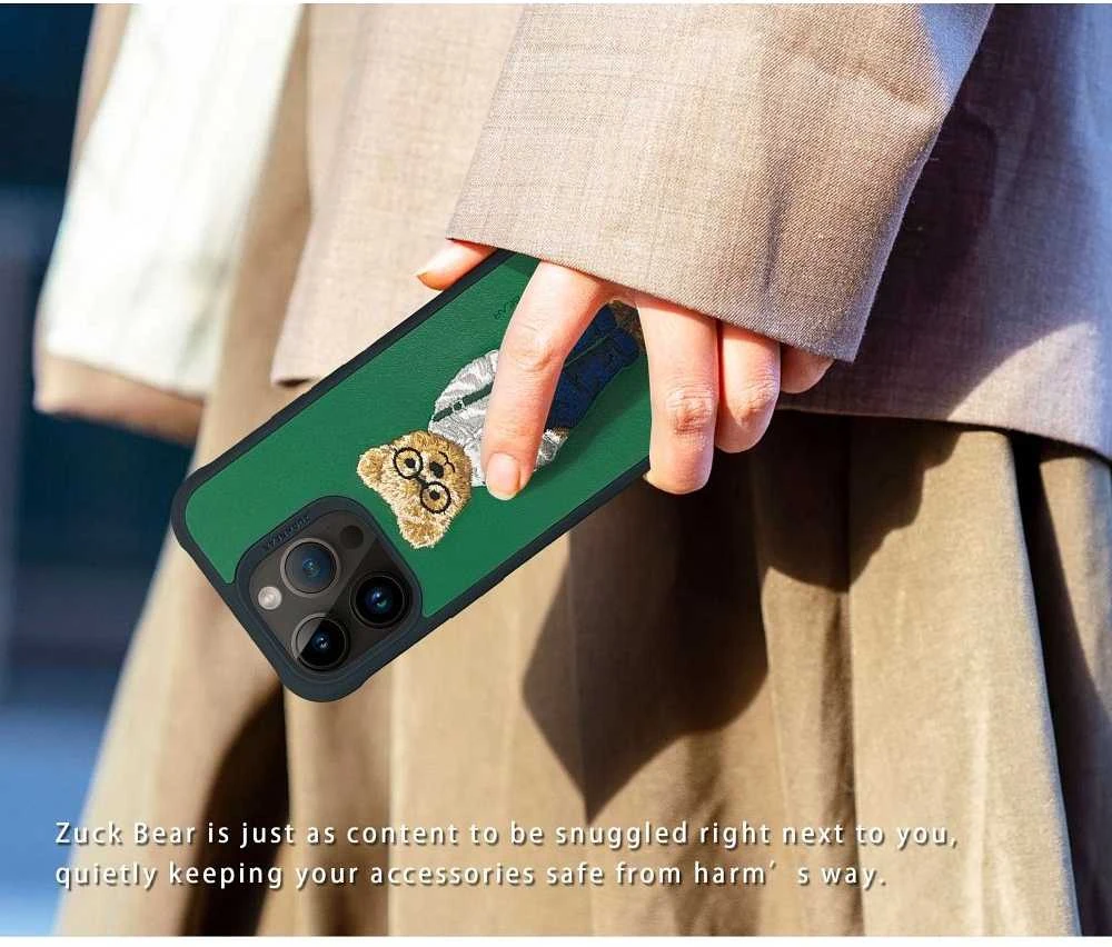 Dėklas ZUCK BEAR LONDON CLASSIC, skirtas IPHONE 15 Pro Max mayfair swank