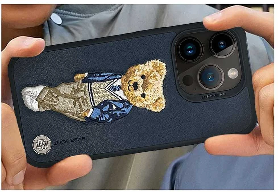 ZUCK BEAR dėklas LONDON CLASSIC, skirtas IPHONE 15 Pro Max westminster ace