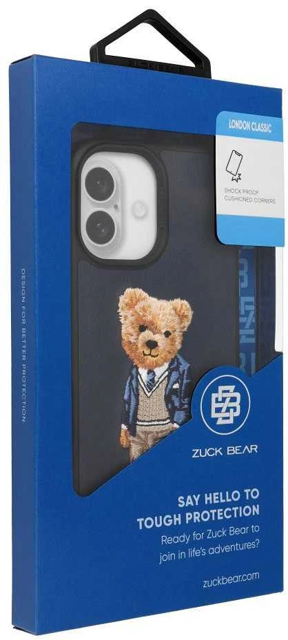 ZUCK BEAR dėklas LONDON CLASSIC, skirtas IPHONE 16 westminster ace