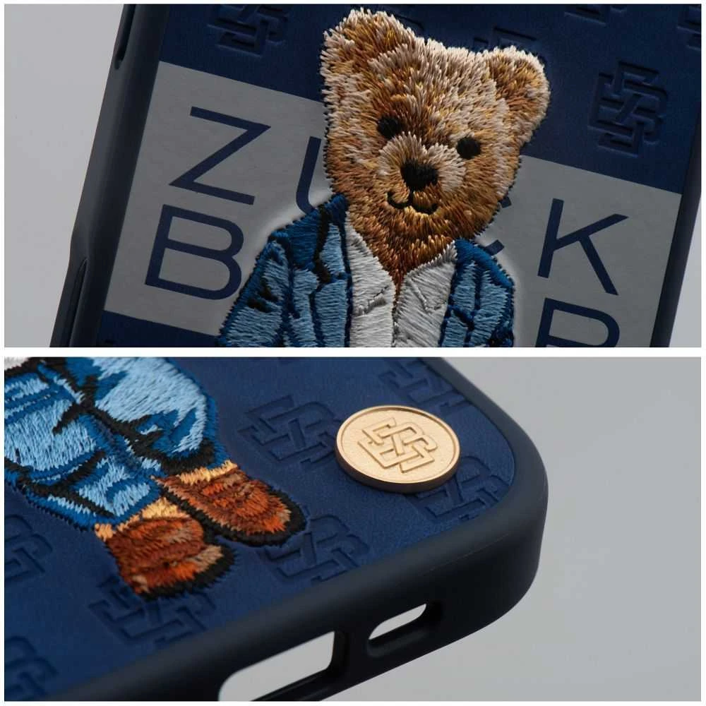 ZuckBear ZUCK BEAR dėklas PARIS GENTLEMAN, skirtas IPHONE 16 Pro Max kostiumui