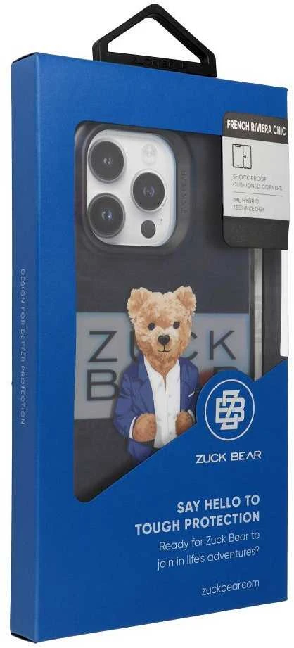 ZUCK BEAR dėklas PARIS GENTLEMAN IPHONE 16 kostiumui