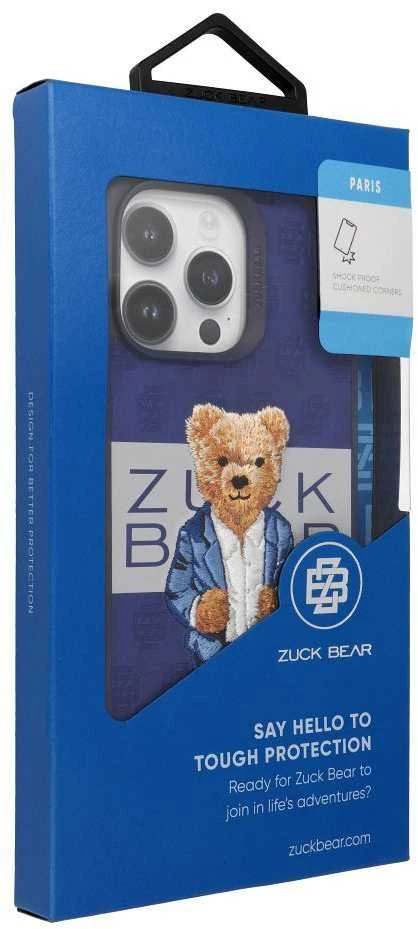 ZuckBear ZUCK BEAR dėklas PARIS GENTLEMAN, skirtas IPHONE 16 Pro Max kostiumui