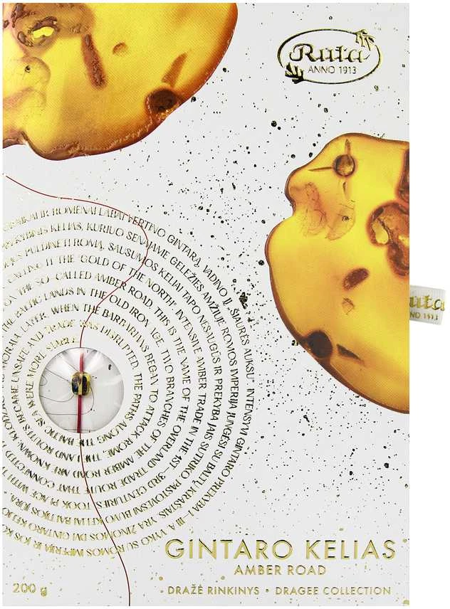 Rūta Dražė rinkinys „Gintaro kelias“, 200 g