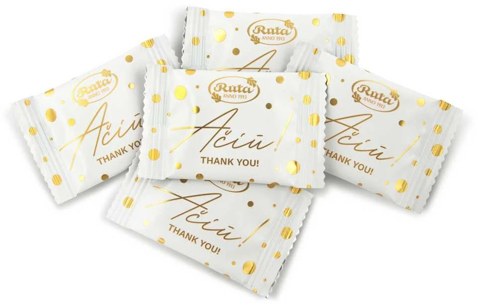 Rūta Juodasis šokoladas (50&nbsp;%) „Ačiū!”, 500g