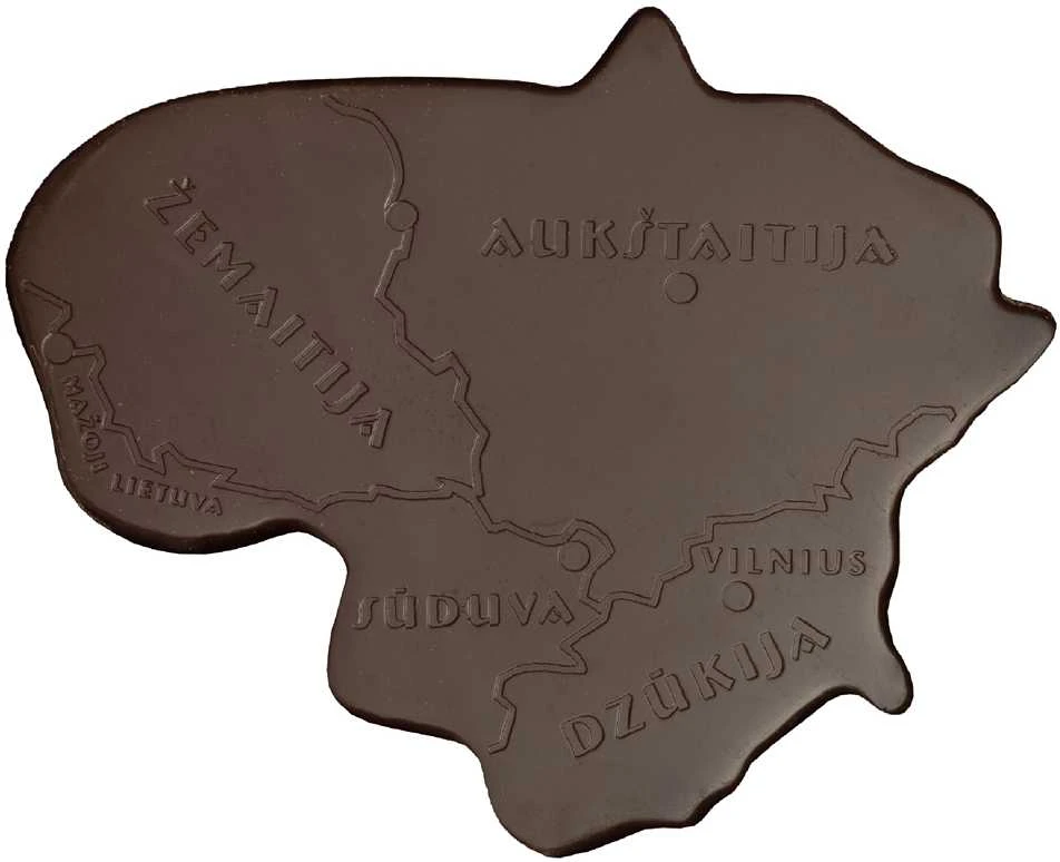 Rūta Juodasis šokoladas (50&nbsp;%) „Lietuva“, 42 g