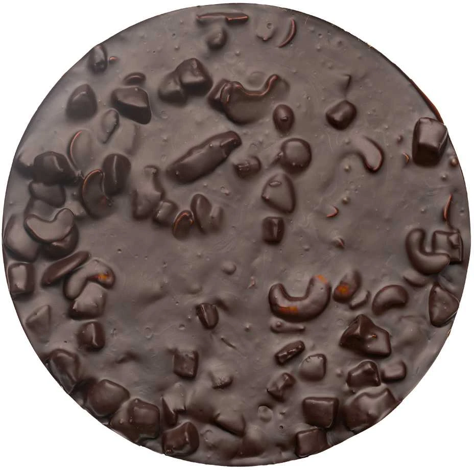 Rūta Juodasis šokoladas (75&nbsp;%) su ananasais, melionais ir anakardžiais „Šokoladinis Jupiteris“, 300g