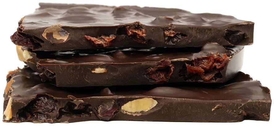 Rūta Juodasis šokoladas su migdolais ir vyšniomis „Šokoladinė Venera“, 300g