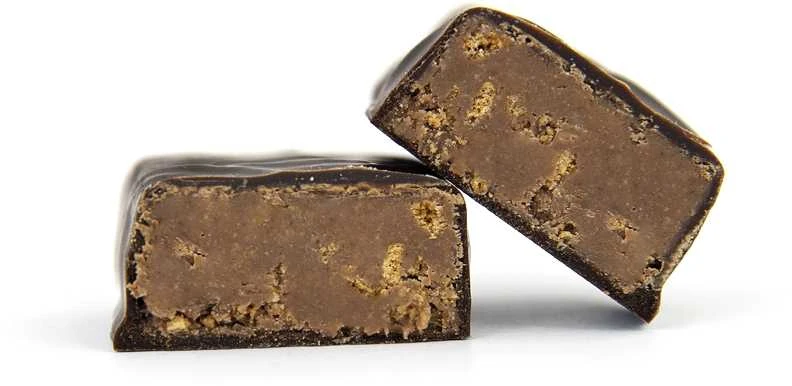 Rūta Juodojo šokolado saldainiai su karameliniais sausainiais „Čiurlionis“, 500g