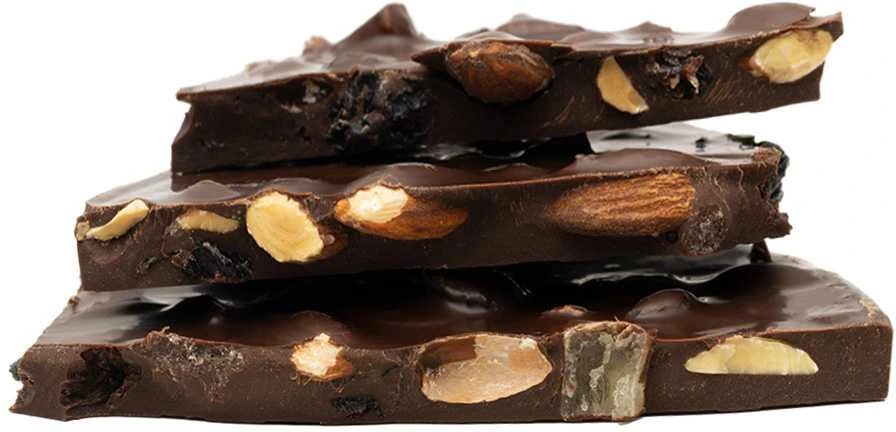 Rūta Juodasis šokoladas (55&nbsp;%) su riešutais ir vaisiais, 2kg
