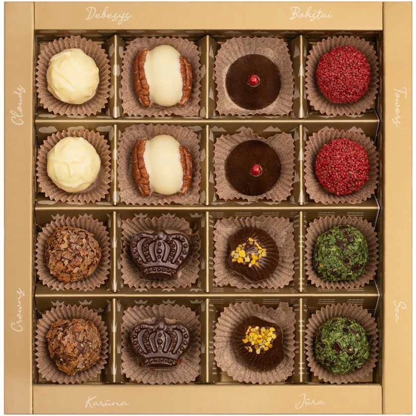 Rūta Šokoladinių saldainių rinkinys „Čiurlionis“, 185 g