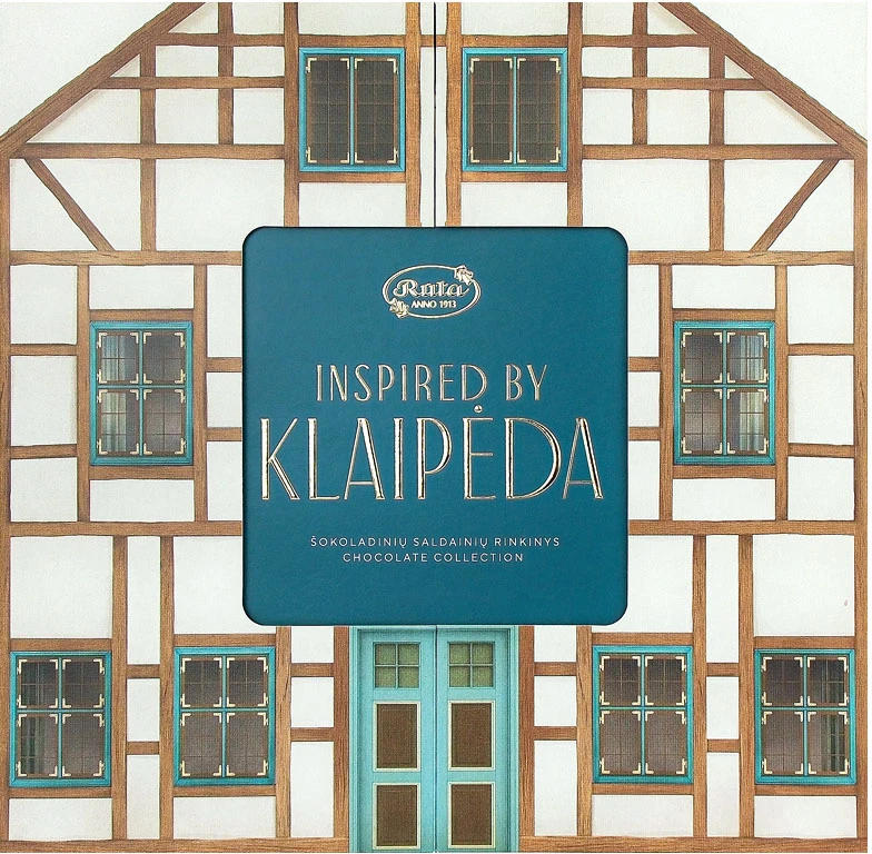 Rūta Šokoladinių saldainių rinkinys INSPIRED BY KLAIPĖDA, 200 g