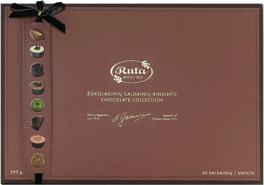 Rūta Šokoladinių saldainių rinkinys „Skonių legendos nuo 1913“, 295 g