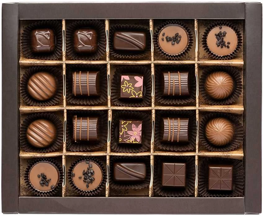Rūta Šokoladinių saldainių rinkinys „Šokolado tradicijos“, 220 g