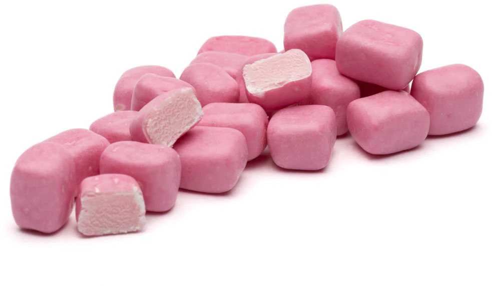 Rūta Traškūs braškių skonio karamelės kubeliai „Braškės“, 120 g
