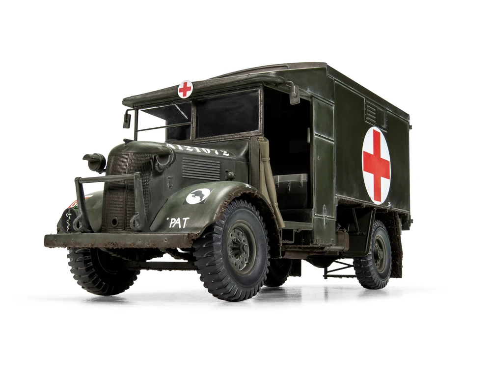 Airfix Austin K2/Y britų armijos greitosios modelis 1/35