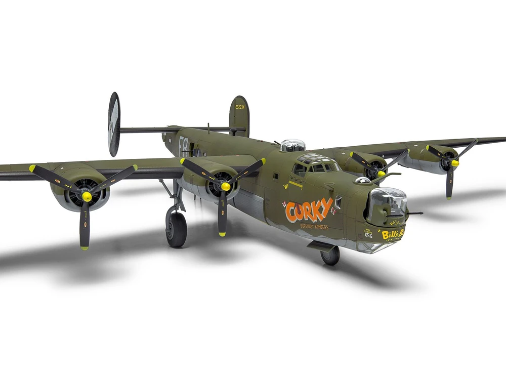 Airfix – Konsoliduotas B-24H Liberator, 1/72, A09010