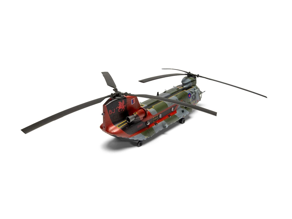 Airfix Boeing Chinook HC.1 vėlyvas 1/72 plastikinis rinkinys A06024