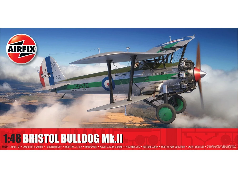 Konstruktorius Airfix - Bristol Bulldog Mk.II, 1/48, A05141