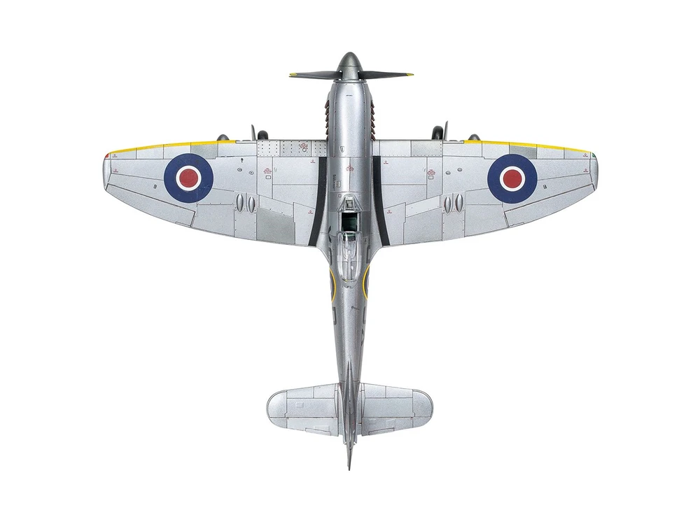 Airfix Hawker Tempest Mk.V pokario 1/72 surenkamas lėktuvas