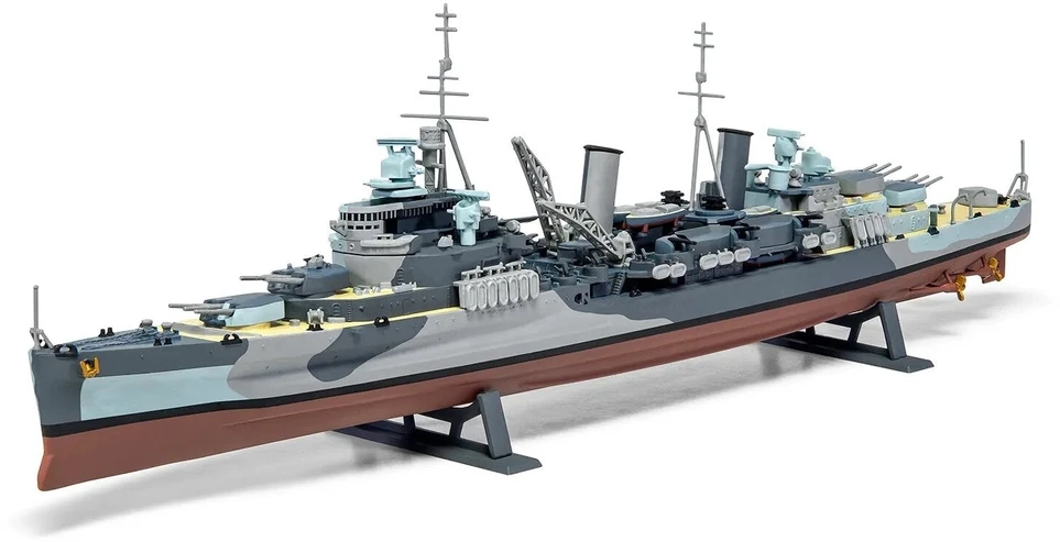 Airfix HMS Belfast 1:600 plastikinis surenkamas laivo modelis 31,1 cm