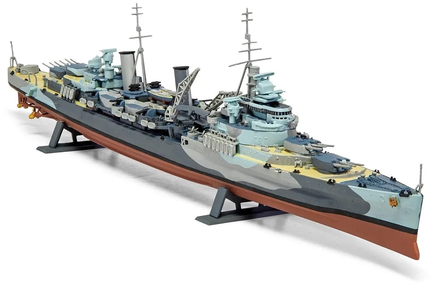 Airfix HMS Belfast 1:600 plastikinis surenkamas laivo modelis 31,1 cm