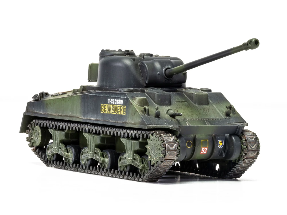 Airfix M4 Sherman Firefly Vc tanko modelis 1/72, plastikinis rinkinys