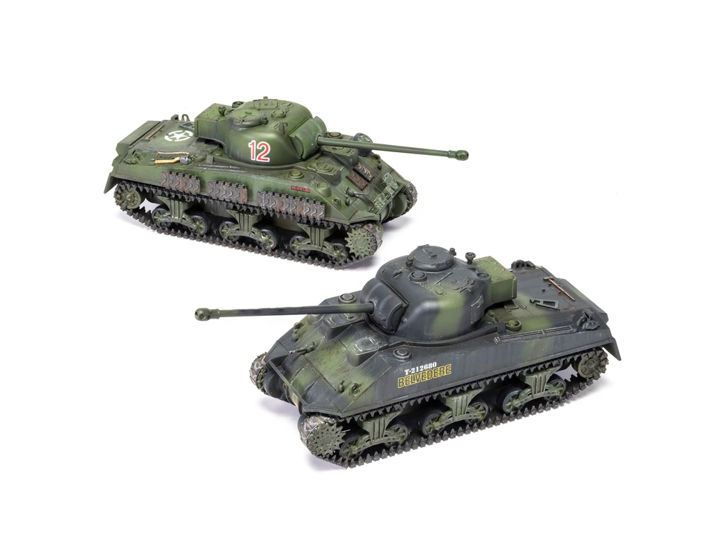 Airfix M4 Sherman Firefly Vc tanko modelis 1/72, plastikinis rinkinys