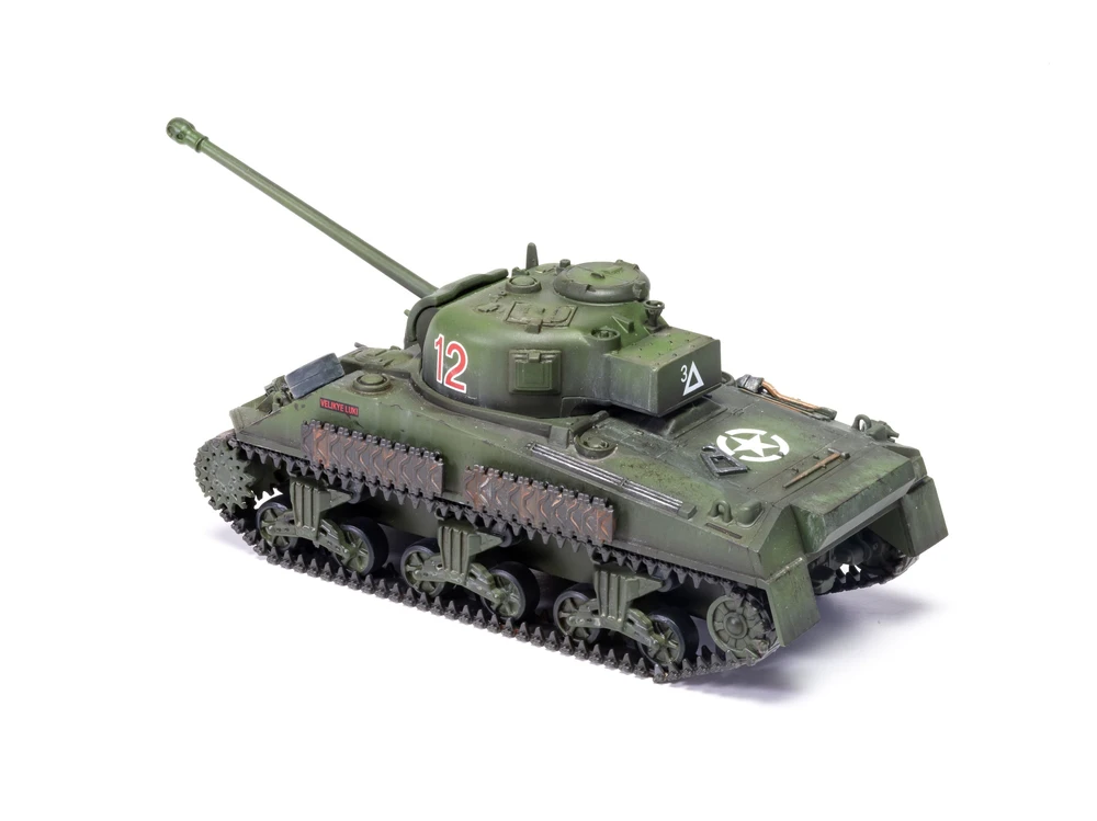 Airfix M4 Sherman Firefly Vc tanko modelis 1/72, plastikinis rinkinys