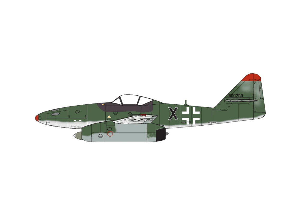 Klijuojamas Modelis Airfix A03090A Messerschmitt Me262A-1a/2a 1/72