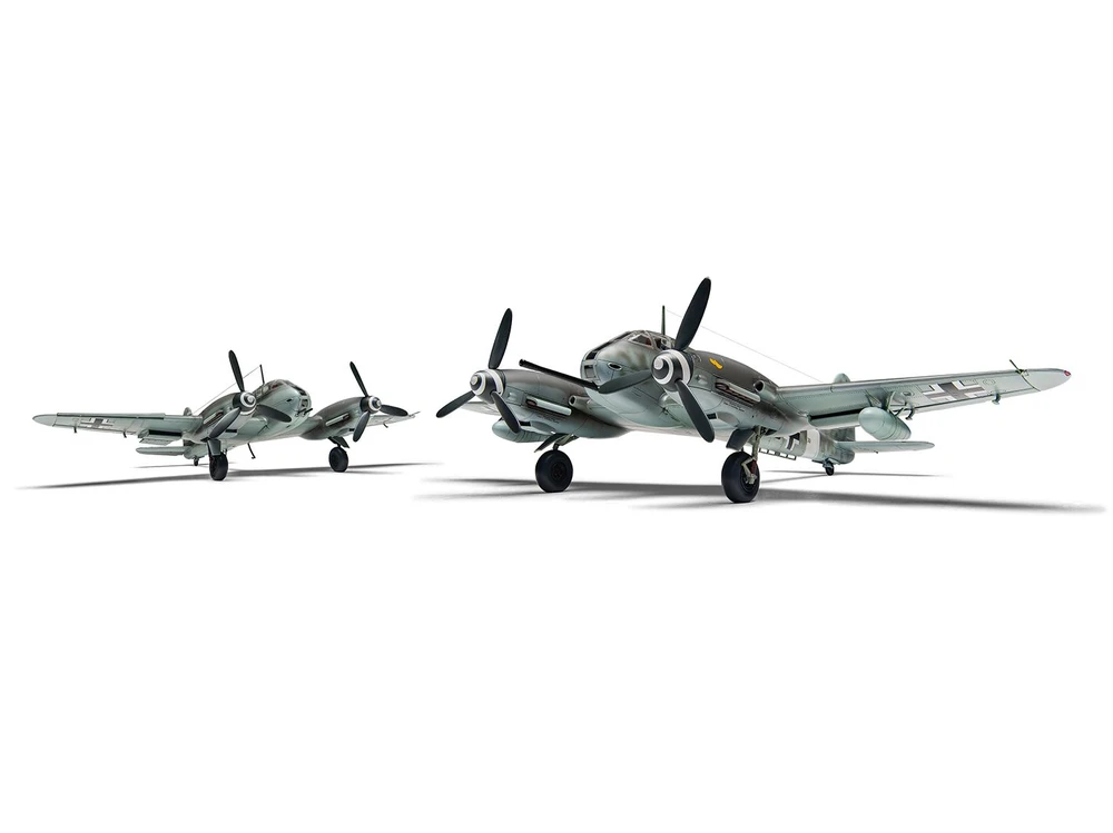 Airfix Messerschmitt Me410 A-1 1/72 plastikinis lėktuvo rinkinys (A04069)