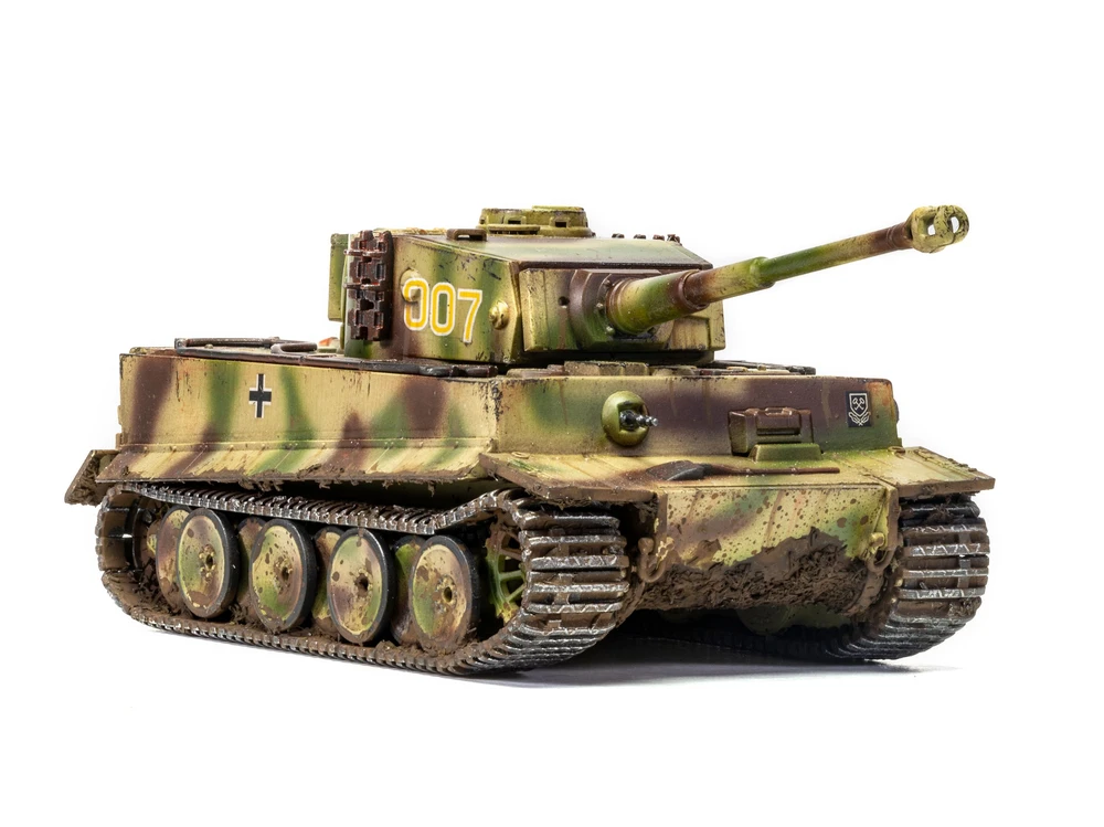 Airfix Tiger I tanko modelis 1:72, plastikinis surenkamas rinkinys