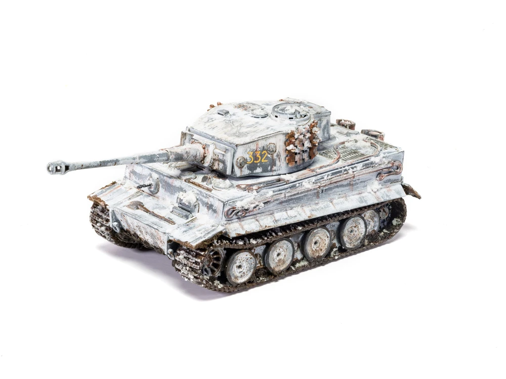 Airfix Tiger I tanko modelis 1:72, plastikinis surenkamas rinkinys