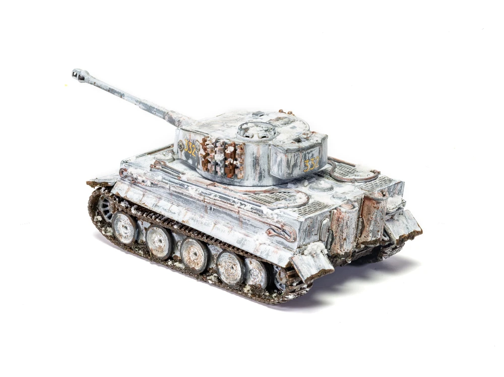 Airfix Tiger I tanko modelis 1:72, plastikinis surenkamas rinkinys