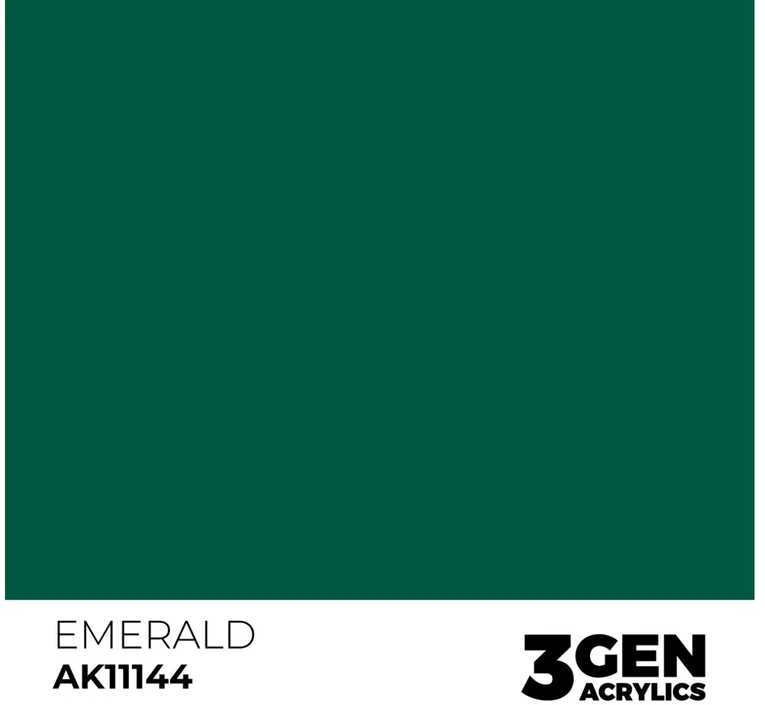 AK Interactive Emerald akriliniai dažai 17 ml (AK11144)