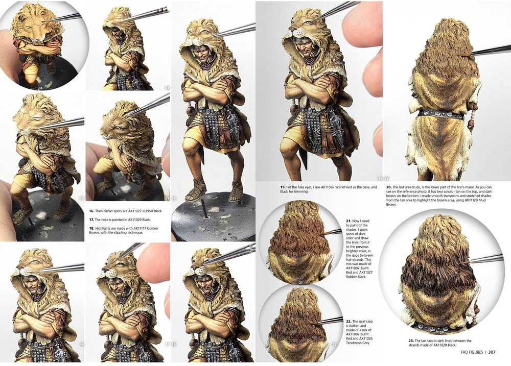 AK Interactive „Figures F.A.Q“ figūrėlių dažymo vadovas AK630