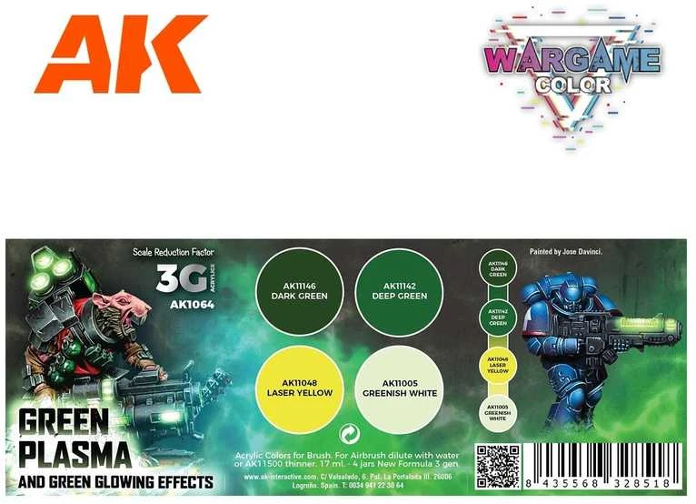 AK Interactive Wargame akriliniai dažai plazmos ir švytėjimo efektams