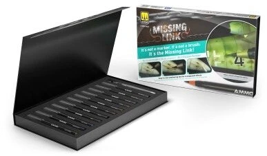AMMO by MIG Jimenez AMMO MIG Missing Link akvarelinių markerių rinkinys lėktuvų modeliams