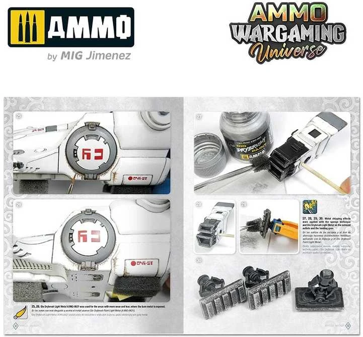 AMMO by MIG Jimenez AMMO MIG Wargaming knyga: lėktuvų ir kosminių laivų sendinimas