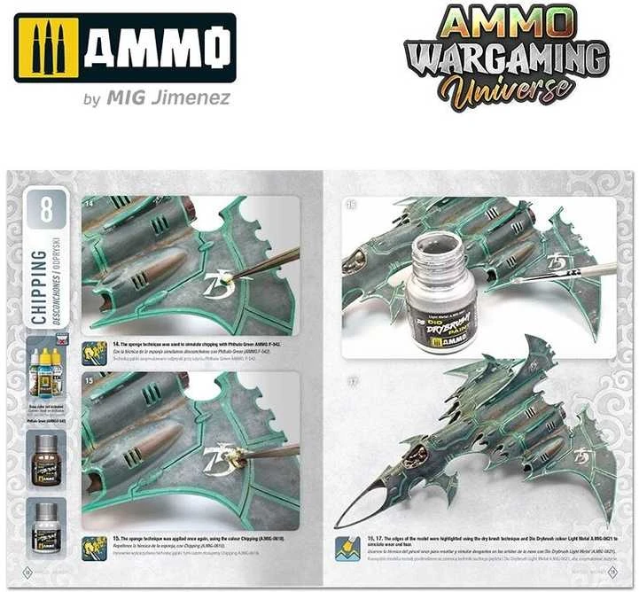 AMMO by MIG Jimenez AMMO MIG Wargaming knyga: lėktuvų ir kosminių laivų sendinimas