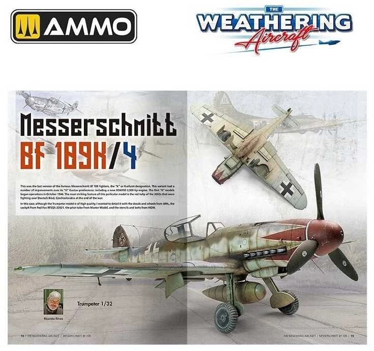 AMMO by MIG Jimenez AMMO MIG žurnalas The Weathering Aircraft 24: Messerschmitt Bf 109