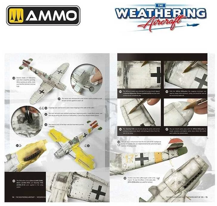 AMMO by MIG Jimenez AMMO MIG žurnalas The Weathering Aircraft 24: Messerschmitt Bf 109