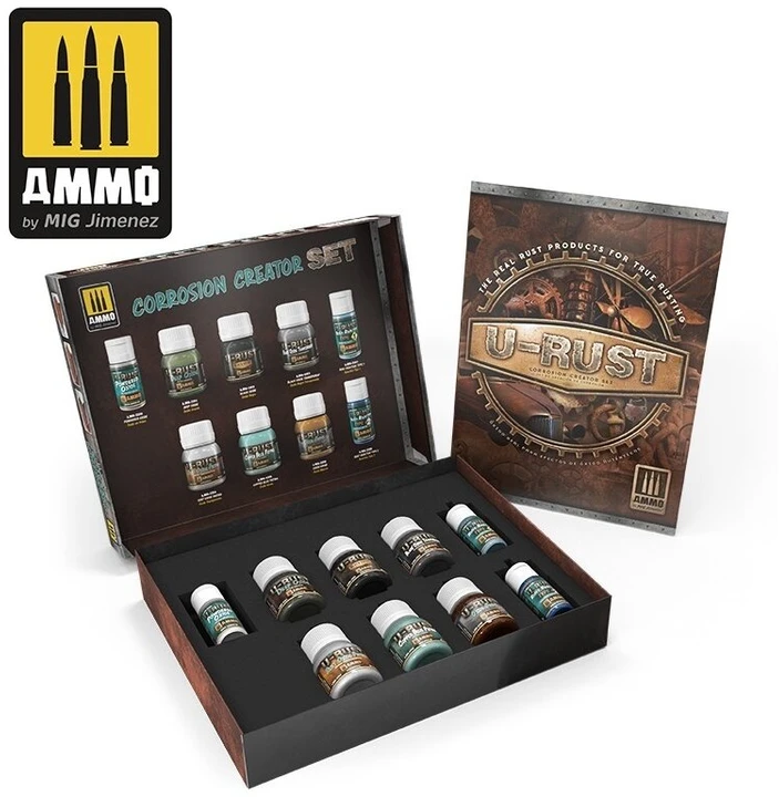 AMMO by MIG Jimenez AMMO U-Rust Corrosion Creator rūdžių efektų rinkinys, 7460