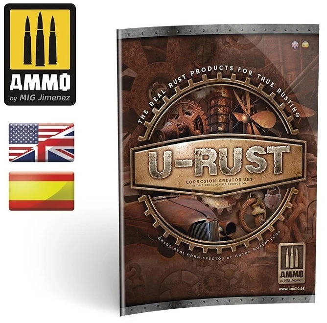 AMMO by MIG Jimenez AMMO U-Rust Corrosion Creator rūdžių efektų rinkinys, 7460