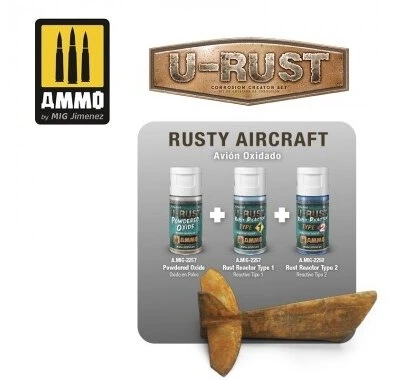 AMMO by MIG Jimenez AMMO U-Rust Corrosion Creator rūdžių efektų rinkinys, 7460