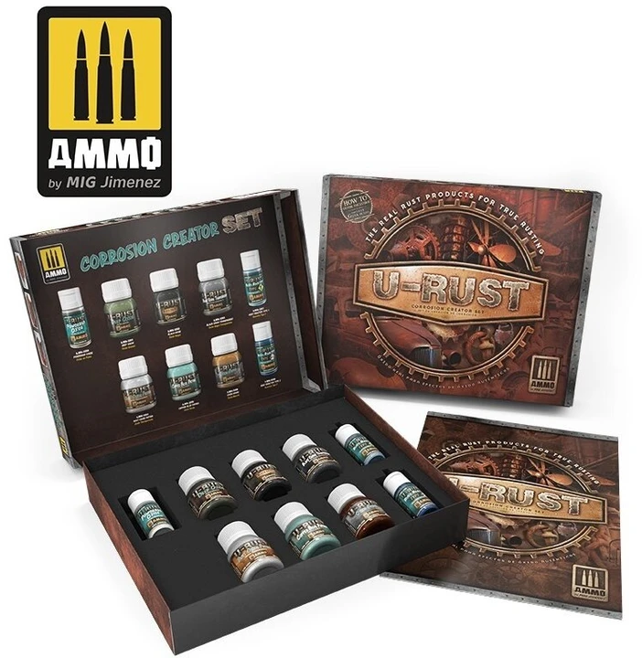 AMMO by MIG Jimenez AMMO U-Rust Corrosion Creator rūdžių efektų rinkinys, 7460