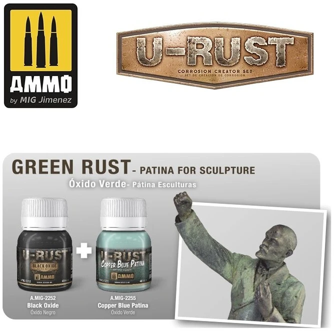 AMMO by MIG Jimenez AMMO U-Rust Corrosion Creator rūdžių efektų rinkinys, 7460