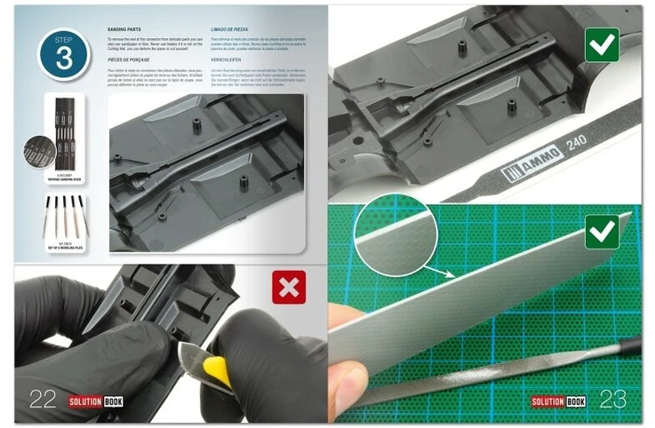 AMMO by MIG Jimenez Solution Book: Mastelinių modelių surinkimo vadovas pradedantiesiems