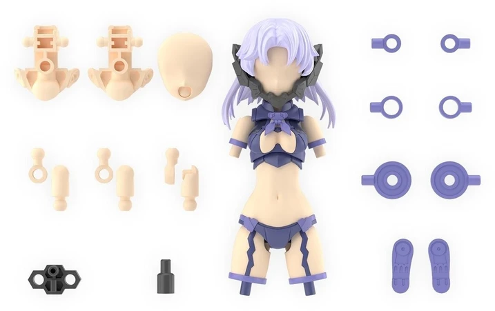Bandai Kolekcinė Figūrėlė - Fang Kostiumo Rinkinys 11 Šviesiai Purpurinis