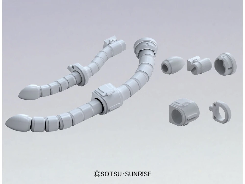 Bandai Builders Parts HD MS Pipe 01 vamzdelių detalės modeliams 62859
